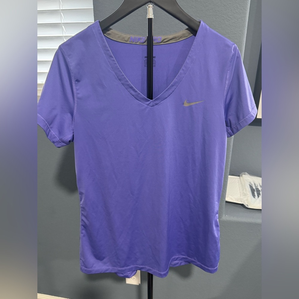 Nike Women's Short Sleeve Purple Tee